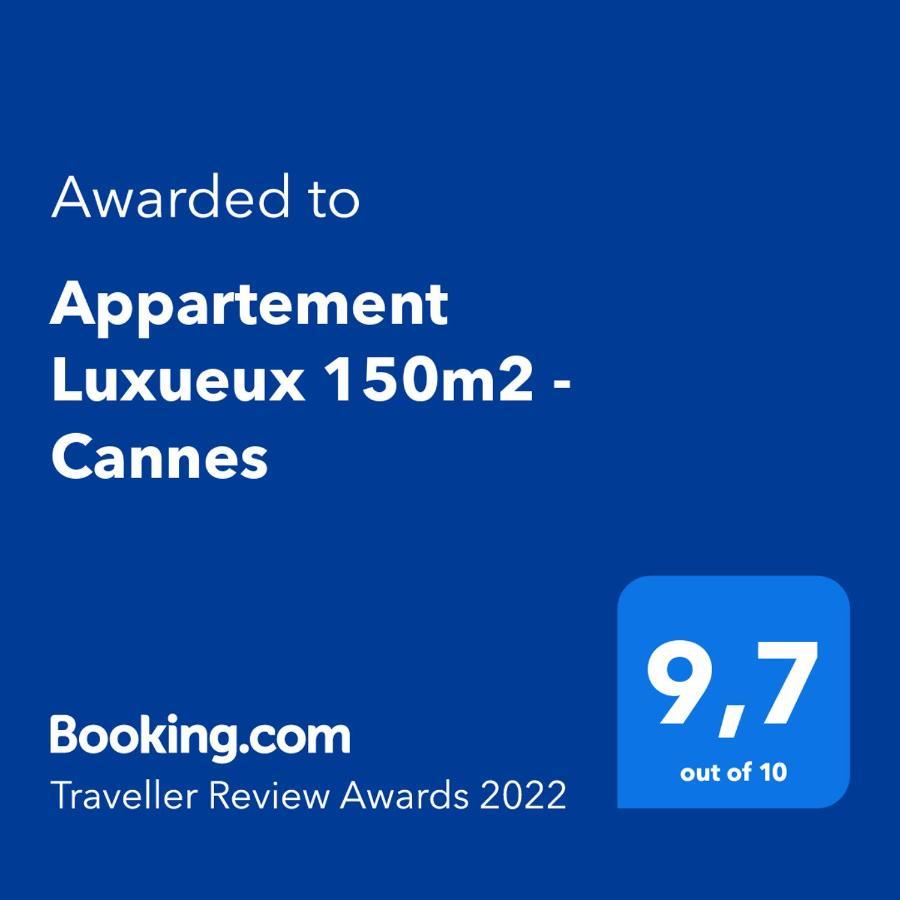 Appartement Luxueux 150M2 - Cannes Dış mekan fotoğraf